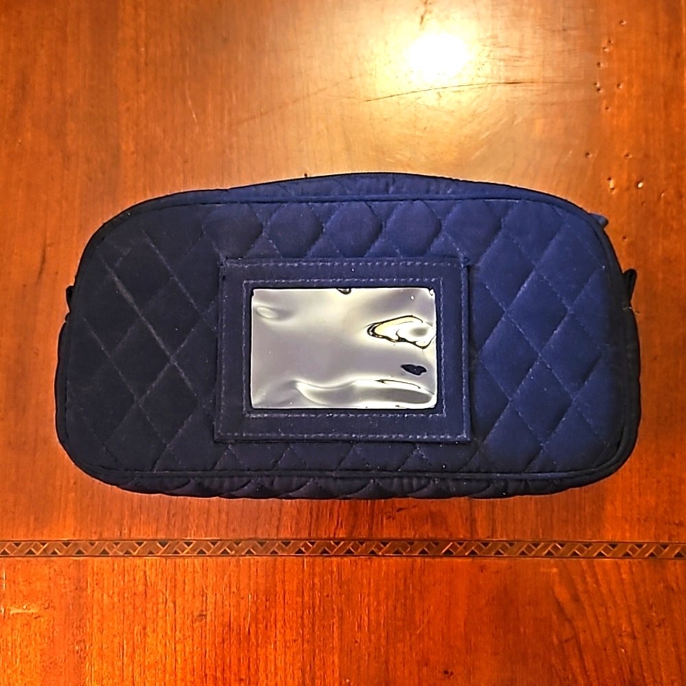 Vera Bradley Insulated Medicine Travel Bag Navy